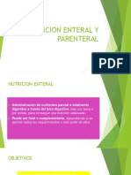 Nutricion Enteral y Parenteral