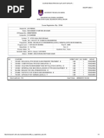 Course Registration Slip (With Group)