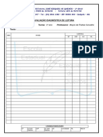 Ficha de Avaliacao Leitura