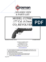 Model Ccp8B2 .177 Cal. (4.5mm) : Exploded View & Parts List