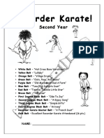 .Recorder Karate Method Book Second Year