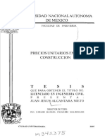 Costo Unitario PDF