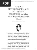 EL 'ROJO' REVOLUCIONARIO Y EL 'ROJO' DE... Por Marcos Ghio) - Biblioteca Evoliana