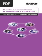 A Manager's Checklist: The OGC Gateway Process