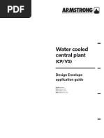 Water Cooled Central Plant (CP/VS) : Design Envelope Application Guide