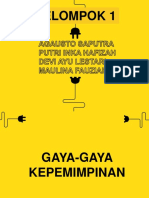 Gaya Gaya Kepemimpinan