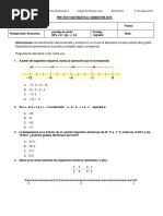 Prueba Global Mate 8° I SEMESTRE 2018