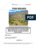 Estudio Geologico