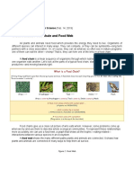 Differentiate Food Chain and Food Web: Assignment in Environmental Science (Feb. 14, 2019)