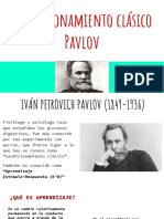 Condicionamiento Clásico de Pavlov