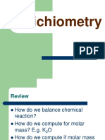 Stoichiometry