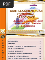 Cartilla Orientacion Vocacional Grado Once