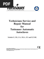 Tuttnauer E-Series Autoclave - Repair Manual (2008) PDF