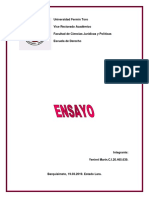 Ensayo Derecho Financiero