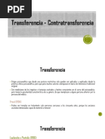 Transferencia y Contratransferencia