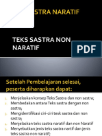 Teks Sastra Naratif