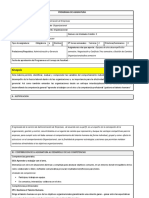 Programa Comportamiento Organizacional 5to Semestre