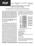 Physical Design Implementation of 32bit RISC Processor Using Synopsys ICC Primetime & StarRC XT