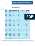 Liste 03 Unregelmäßige Verben Teil III Q 14