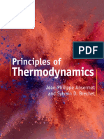 Jean-Philippe Ansermet, Sylvain D. Brechet - Principles of Thermodynamics-Cambridge University Press (2019)