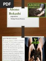 Elaboración de Abono BoKashi