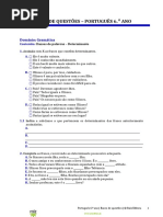 Questões Gramatica - 6 Anocom Soluções