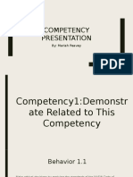 Competency Presentation