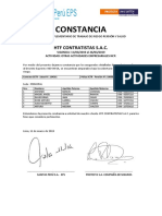 Constancia Conjunta