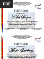 Certificados de Hidrocarburos