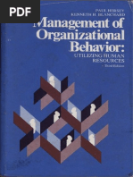 Management of Organizational Behavior PDF