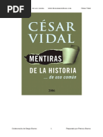 Mentiras de La Historia - Cesar Vidal PDF