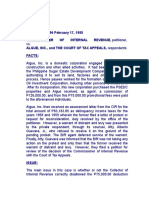 G.R. No. L-28896 February 17, 1988 Commissioner of Internal Revenue, Petitioner, ALGUE, INC., and THE COURT OF TAX APPEALS, Respondents. Facts