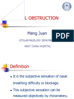 Nasal Obstruction: Meng Juan