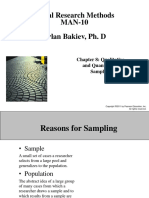 Chapter 08 - Qualitative and Quantitative Sampling - 7e