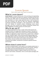 Lorem Ipsum