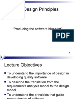 Software Design Principles: "Producing The Software Blueprint"