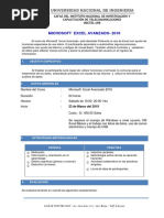 Excel Avanzado 2016-Experto Sabado 23 de Marzo 2019