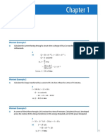 Worked Examples For Chapter 1