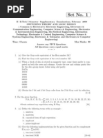 Rr210203 Switching Theory and Logic Design