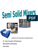 Industrial Semi-Solid Mixers