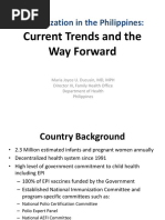 Immunization in The Philippines:: Current Trends and The Way Forward