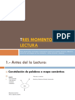 Tres Momentos de La Lectura