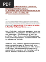 Pretrial Brief Required in Ejectment, Sumary Procedure Cases. - SC - Judiciary.gov - Ph/jurisprudence/2012 /july2012/MTJ-11-1779 PDF