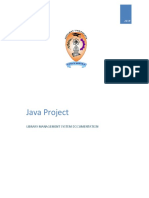 JLibrary Managment System Documentation