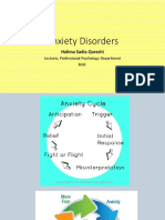 Anxiety Disorders: Halima Sadia Qureshi