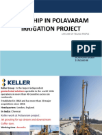 Intership in Polavaram Irrigation Project: Presented By: SK - Khadar Basha 15761A0148