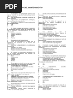 Examen de Gestión Del Mantenimiento