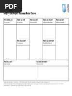 Smart Cities Project Business Model Canvas