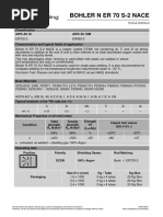 PDS - Bohler N ER 70 S-2 NACE PDF