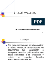 Titulos Valores 2017